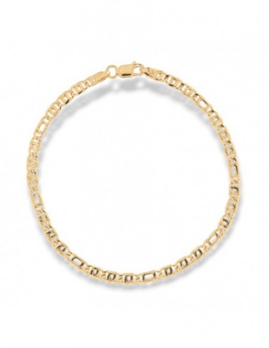 Bracciale Oro Giallo Maglia Grumetta 3+1 [2a692912]