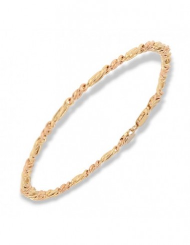 Bracciale Oro Giallo/Rosa Grumetta 2+2 [33984b50]