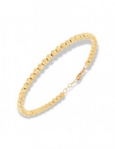 Bracciale Oro Giallo Sfere Diamantate 4MM [84858a54]