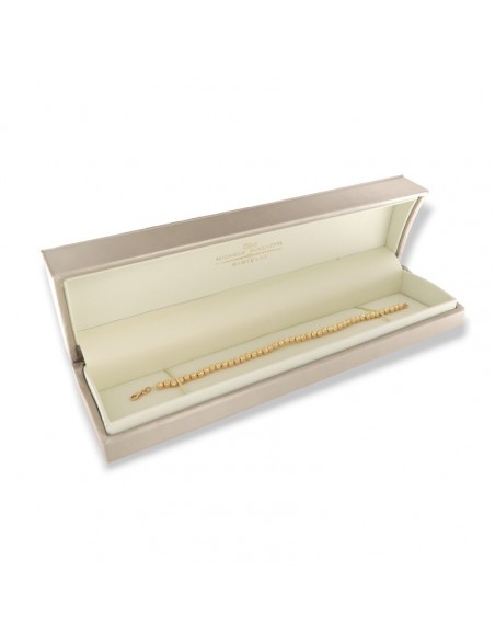 Bracciale Oro Giallo Sfere Diamantate 4MM [c0b71e07]