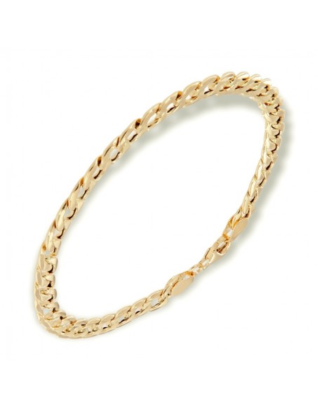 Bracciale Oro Giallo Grumetta Cubana [b84a242a]