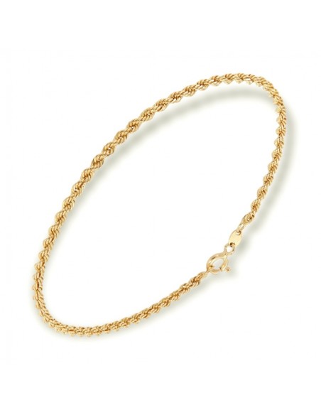 Bracciale Oro Giallo Maglia Rope 1,30GR [0f57e52e]