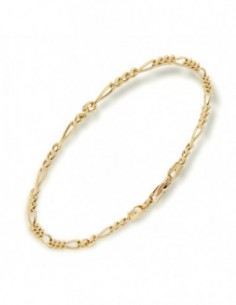 Bracciale Argento Rodiato Grumetta 3+1 [61db7ae6]