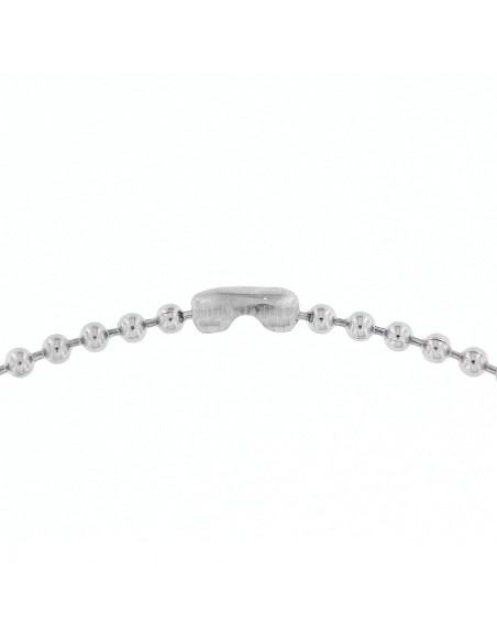 Catena Acciaio Piastra Ovale Militare [a697067e]