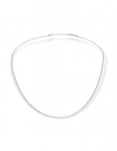Catena Argento Rodiato Rollina [83c062a7]
