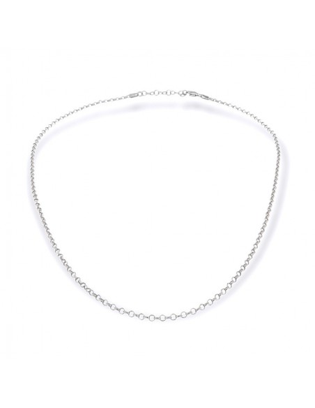 Catena Argento Rodiato Rollina [83c062a7]
