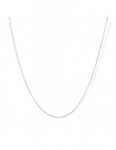 Catena Argento Rodiato Rollina 2,55 Gr [3615fa42]