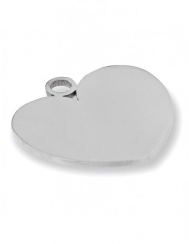 Ciondolo Acciaio Cuore Liscio Lucido [41755cda]