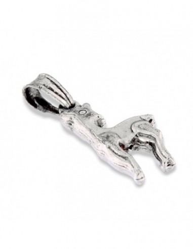 Ciondolo Argento Rodiato Cerbiatto [6656a169]