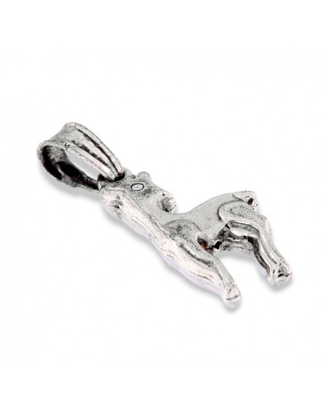 Ciondolo Argento Rodiato Cerbiatto [6656a169]