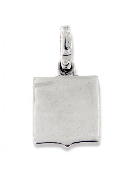 Ciondolo Argento Rodiato Scudo Bandiere Smaltate [d9820e04]