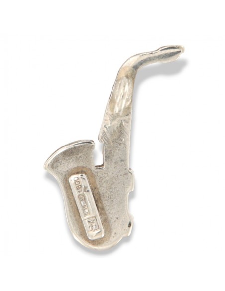 Ciondolo Argento Rodiato Sassofono 800 [cae47386]