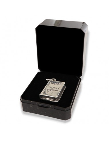 Ciondolo Argento Rodiato Libro Legge [39e1551c]