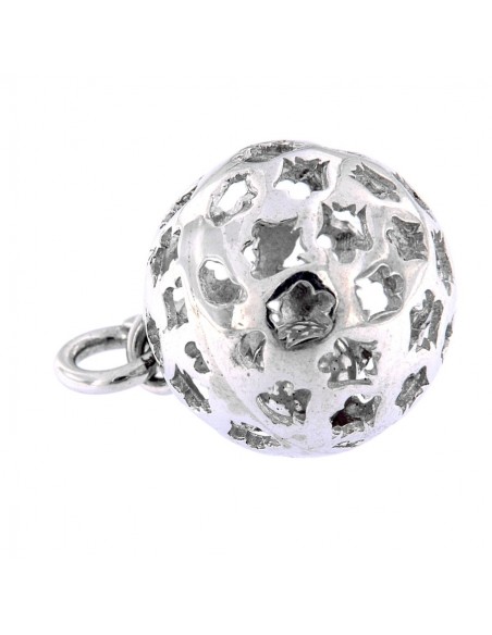 Ciondolo Argento Sfera Chiama Angeli 18MM [4a705c9f]