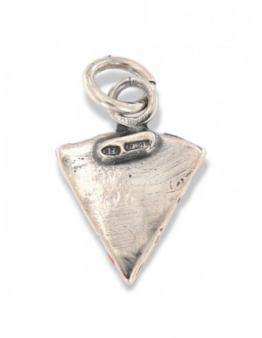 Ciondolo Argento Rodiato Pizza [4b35d312]