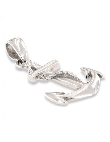 Ciondolo Argento Rodiato Ancora 43MM [403c250f]