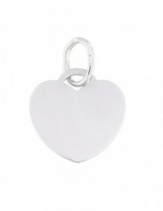 Ciondolo Argento Rodiato Cuore 15x15 [2aeaadb9]