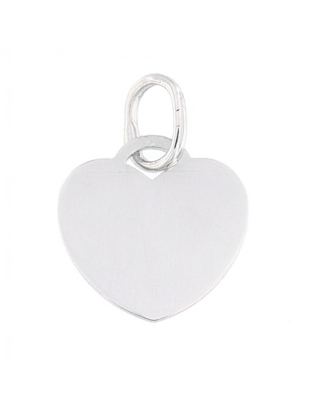 Ciondolo Argento Rodiato Cuore 15x15 [2aeaadb9]