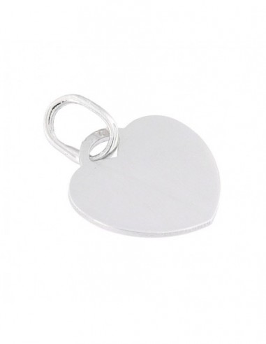 Ciondolo Argento Rodiato Cuore 15x15 [f5208f0e]