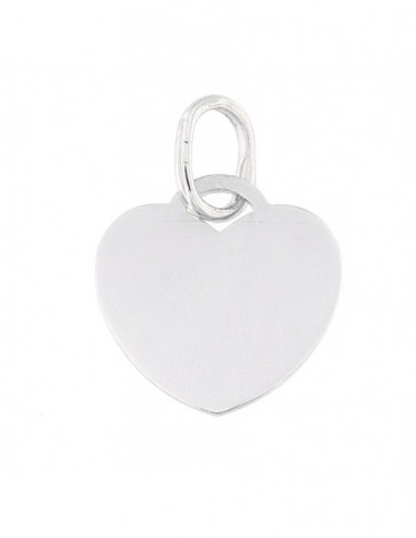Ciondolo Argento Rodiato Cuore 15x15 [423d4e0a]