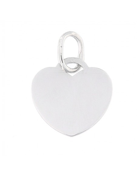 Ciondolo Argento Rodiato Cuore 15x15 [423d4e0a]