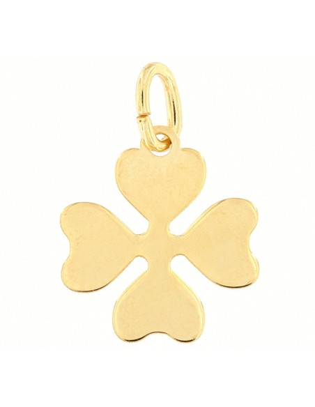 Ciondolo Argento Dorato Quadrifoglio [fce501d5]