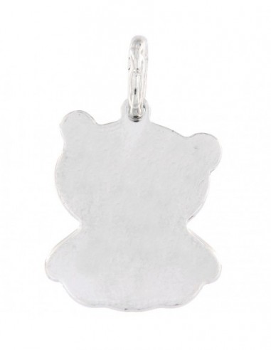 Ciondolo Argento Rodiato Orsetto18x14 [303d5b6d]