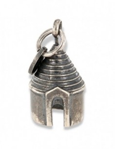 Ciondolo Argento Brunito Pendente Trullo [9a734ff3]