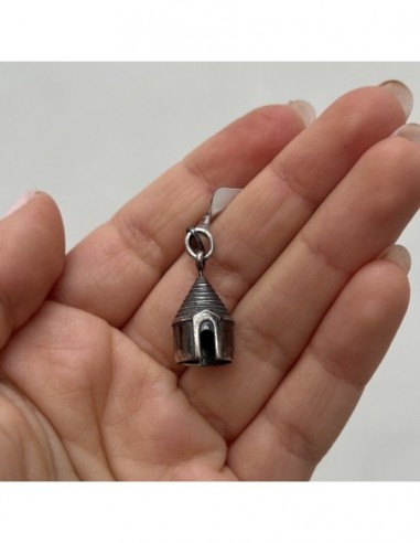 Ciondolo Argento Brunito Pendente Trullo [f38ce830]