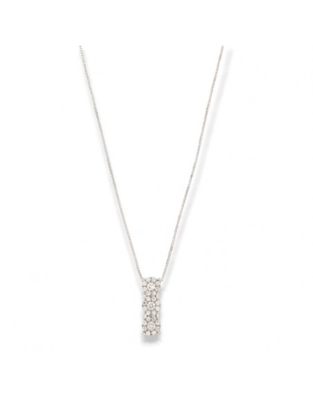 Ciondolo Oro Bianco Triogy Magic [cd4007ba]