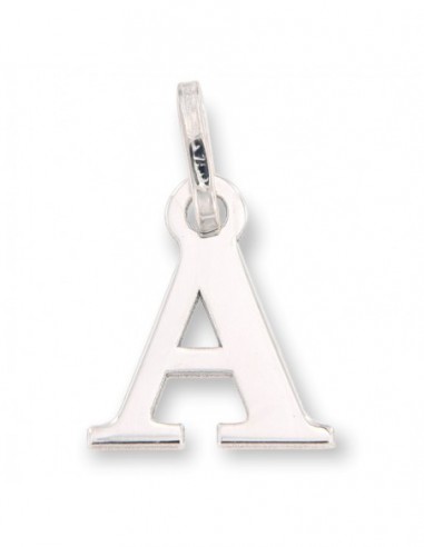 Ciondolo Oro Bianco Iniziale Lettera A 0,80GR [45f8d620]
