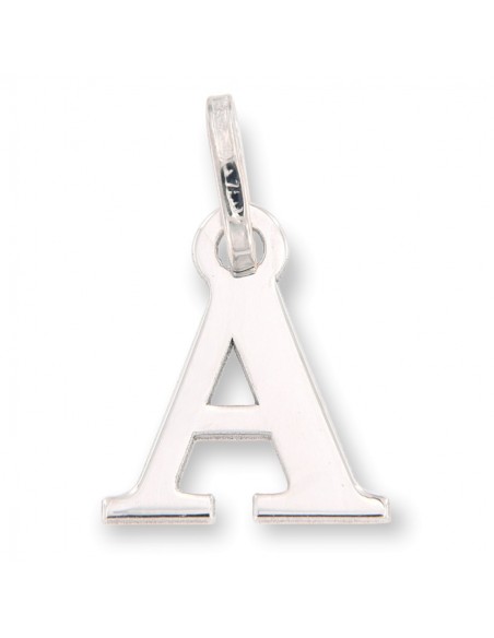Ciondolo Oro Bianco Iniziale Lettera A 0,80GR [45f8d620]