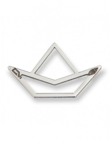 Ciondolo Oro Bianco Sagoma Barchetta [0f766bdb]