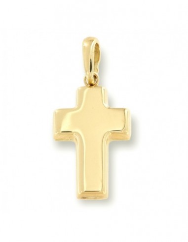 Ciondolo Oro Giallo Croce Spessa Liscia [93025f74]