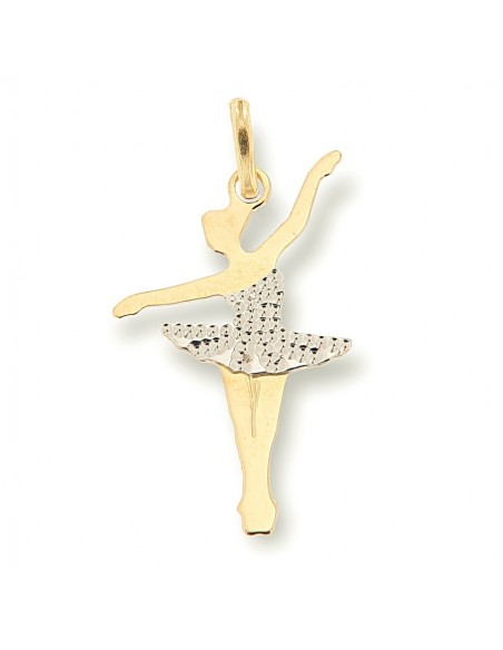 Ciondolo Oro Giallo Sagoma Ballerina [405db406]