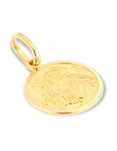 Ciondolo Oro Giallo Piastra Sant'Antonio Rilievo [62b68714]