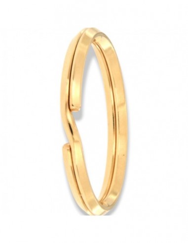 Portachiavi Oro Giallo Maglia Brisè [5be8301a]
