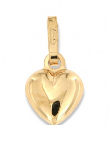Ciondolo Oro Giallo Cuore Bombato Piccolo 0,45GR [d6f0c0de]