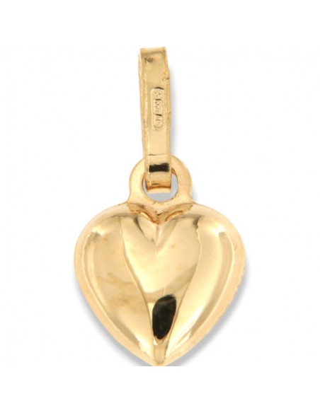 Ciondolo Oro Giallo Cuore Bombato Piccolo 0,45GR [d6f0c0de]