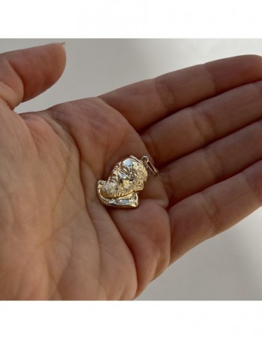 Ciondolo Oro Giallo Padre Pio Busto 2,15GR [a72cffaf]