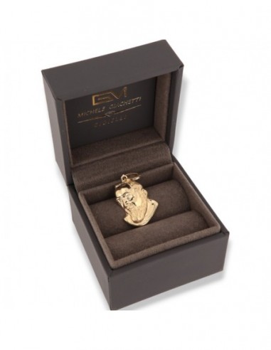 Ciondolo Oro Giallo Padre Pio Busto 2,15GR [a27cb8b1]