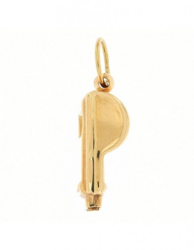 Ciondolo Oro Giallo Fischietto [89ea5536]