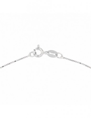 Collana Argento Rodiato Abbraccio 45CM [4dcf0c66]