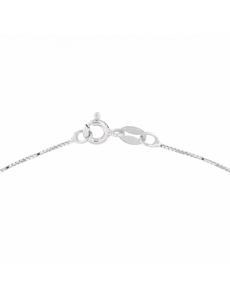 Collana Argento Rodiato Abbraccio 45CM [4dcf0c66]