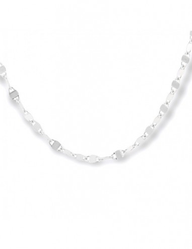 Collana Argento Rodiato Marina Schiacciata [b5e803a4]
