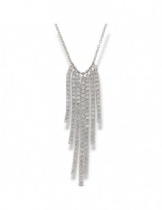 Collana Argento Rodiato Rollina Con Ciuffo [f92c4ad4]