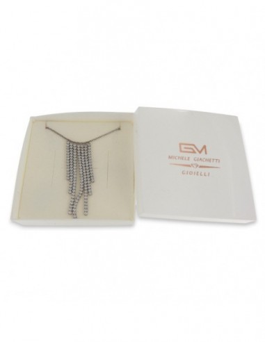 Collana Argento Rodiato Rollina Con Ciuffo [76e2a475]