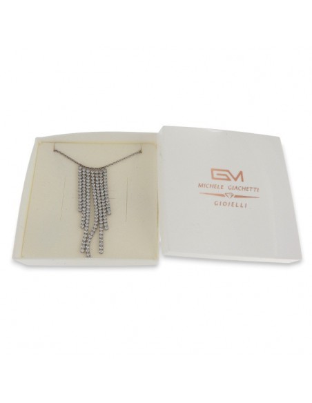 Collana Argento Rodiato Rollina Con Ciuffo [76e2a475]