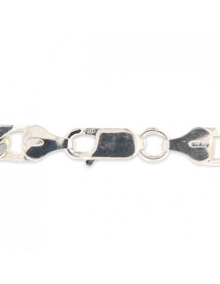Collana Argento Rodiato Grumetta 40,65GR [35de0691]