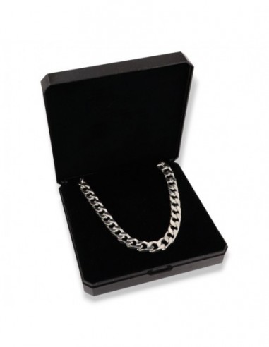 Collana Argento Rodiato Grumetta 40,65GR [ecf8459c]